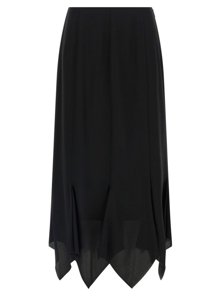 Valentino Garavani crêpe de chine skirt
