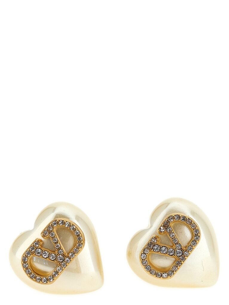 Valentino Garavani heart earrings