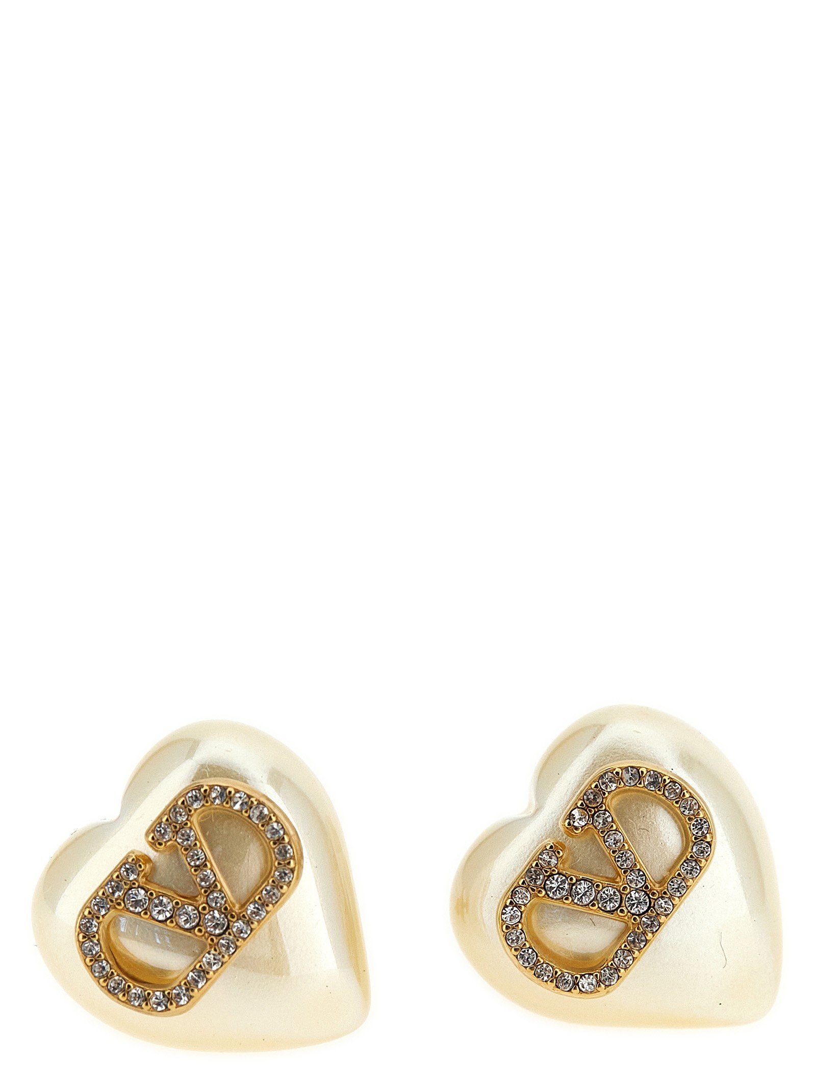 Valentino Garavani heart earrings