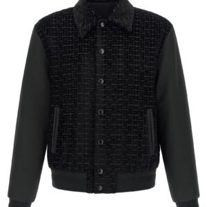 Velvet bomber jacket