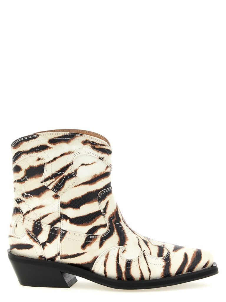 Western ankle boots
