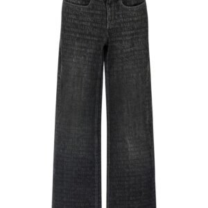 Wide leg jeans