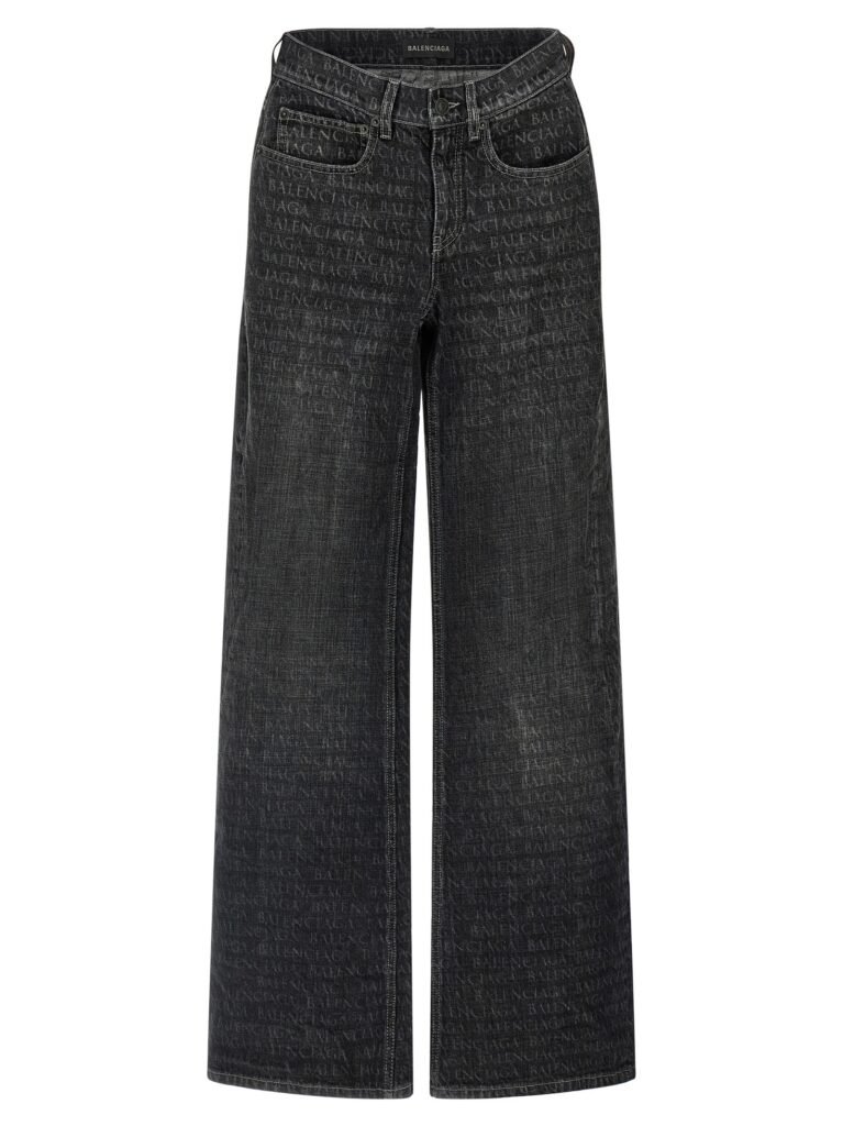 Wide leg jeans