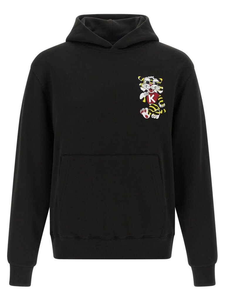 Wild Tiger Embroidered' hoodie