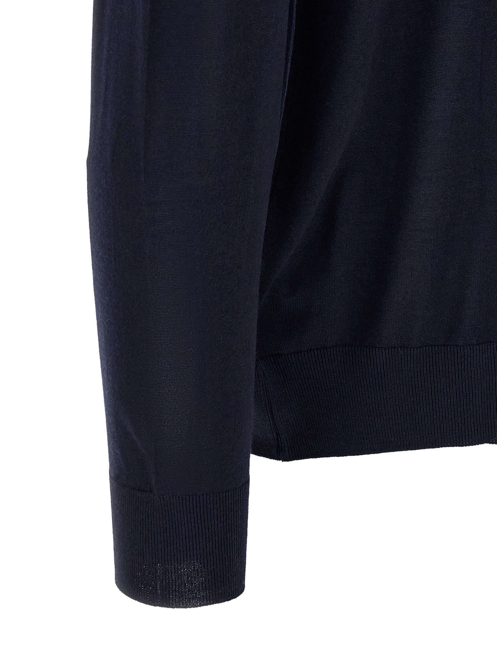 Wool polo shirt 14 microns - Image 4