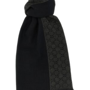 Wool silk scarf