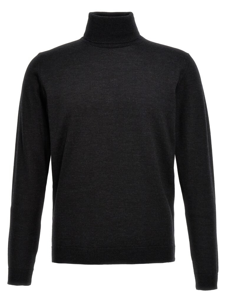 Wool turtleneck sweater