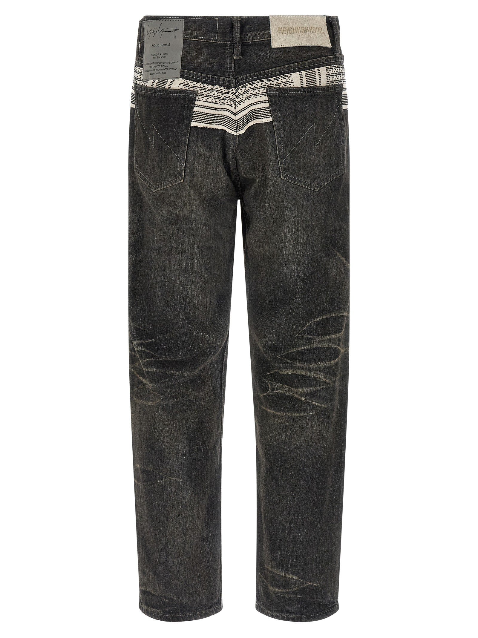 Yohji Yamamoto 'Savege denim' jeans × NH - Image 2