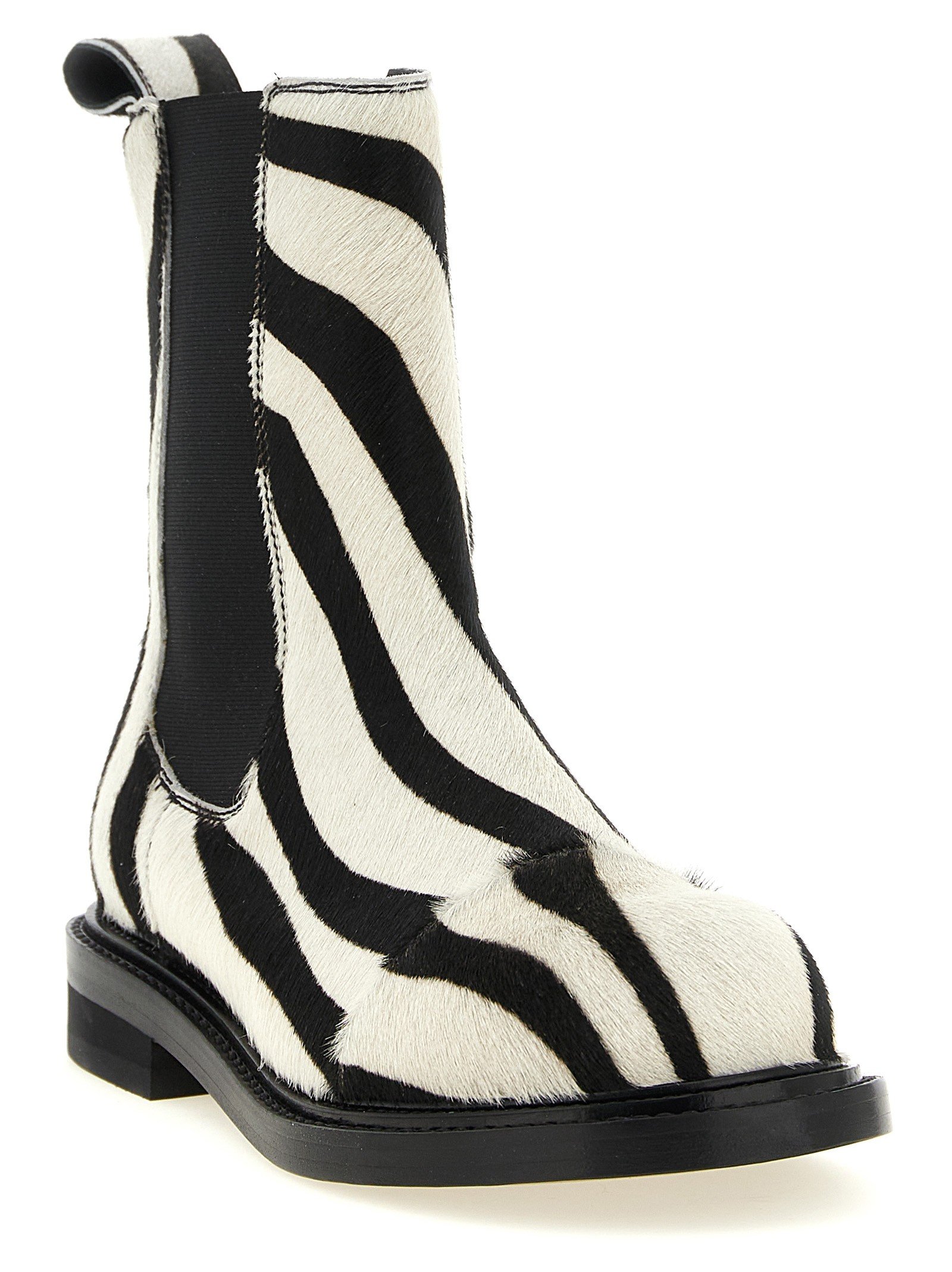Zebra pony ankle boots - Image 2