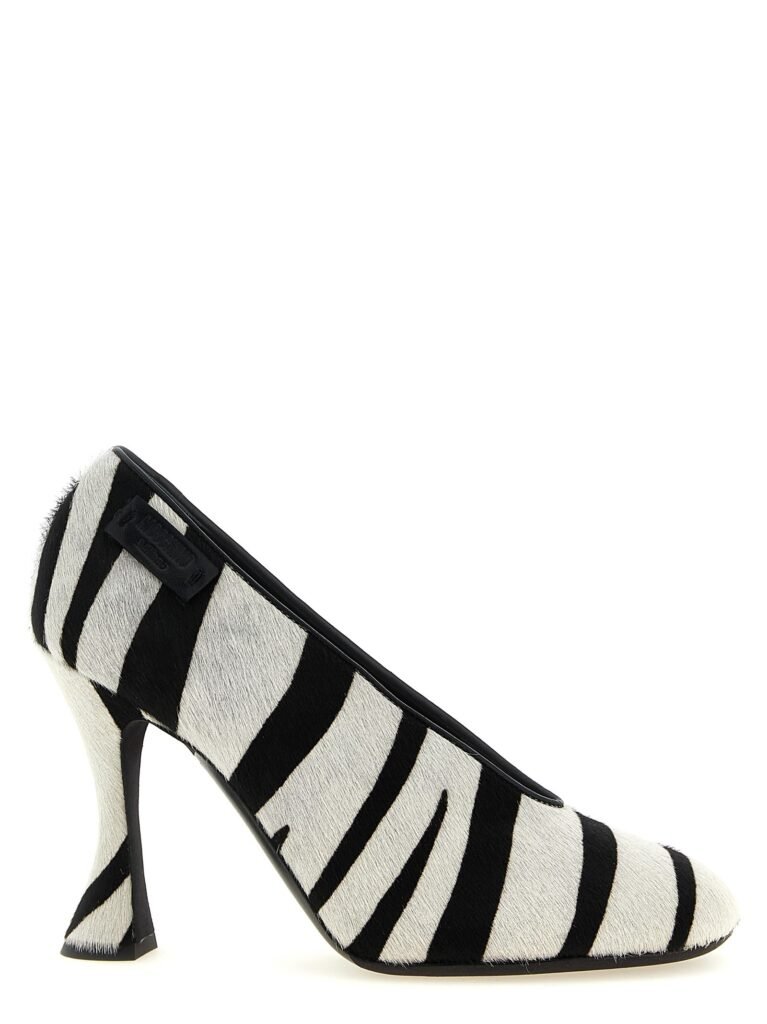 Zebra pony pumps