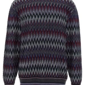 Zigzag pattern sweater