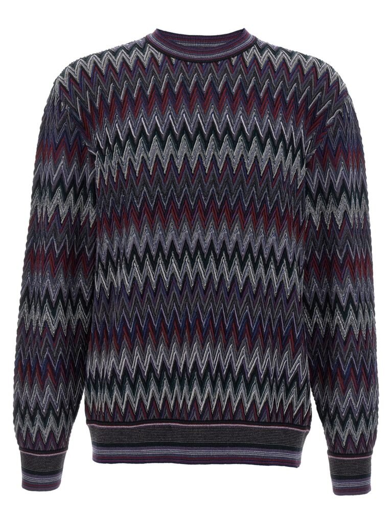 Zigzag pattern sweater