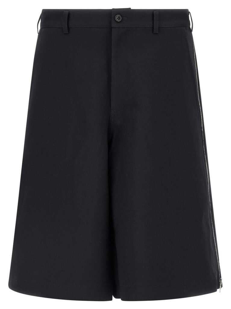 Zip bermuda shorts